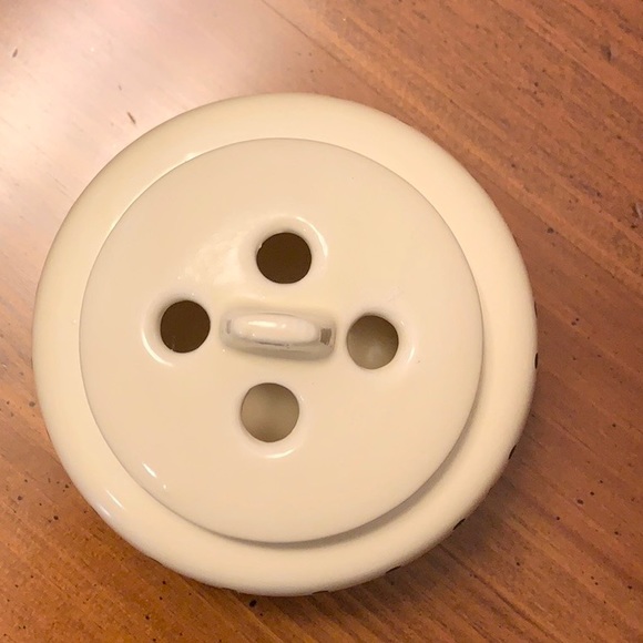 Christmas Tree Pattern Garlic Pot or Candle Holder - Picture 4 of 7